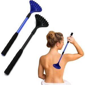 2 Pack Back Scratcher for Women Men Extendable‎ with Strong ABS Massage Head